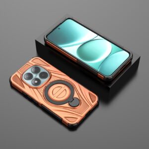 Xiaomi Redmi Note 15 Pro+ 5G Star Ring Metallic Pivot Bracket Magnetic Orange-Θήκη Σκληρή