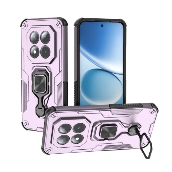 Xiaomi Redmi Note 15 Pro+ 5G Metal Kickstand TPU Hybrid PC Purple-Θήκη Σκληρή