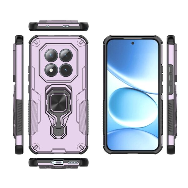 Xiaomi Redmi Note 15 Pro+ 5G Metal Kickstand TPU Hybrid PC Purple-Θήκη Σκληρή