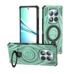 Xiaomi Redmi Note 15 5G / 4G Star Ring Metallic Pivot Bracket Magnetic Green-Θήκη Σκληρή