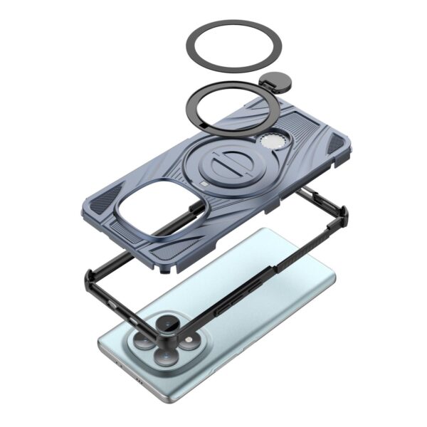 Xiaomi Redmi Note 15 5G / 4G Star Ring Metallic Pivot Bracket Magnetic Green-Θήκη Σκληρή