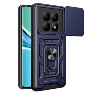 Xiaomi Redmi Note 15 5G / 4G Sliding Camera Cover Design TPU+PC Blue-Θήκη Σκληρή