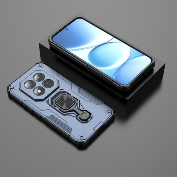 Xiaomi Redmi Note 15 Pro+ 5G Metal Kickstand TPU Hybrid PC Blue-Θήκη Σκληρή