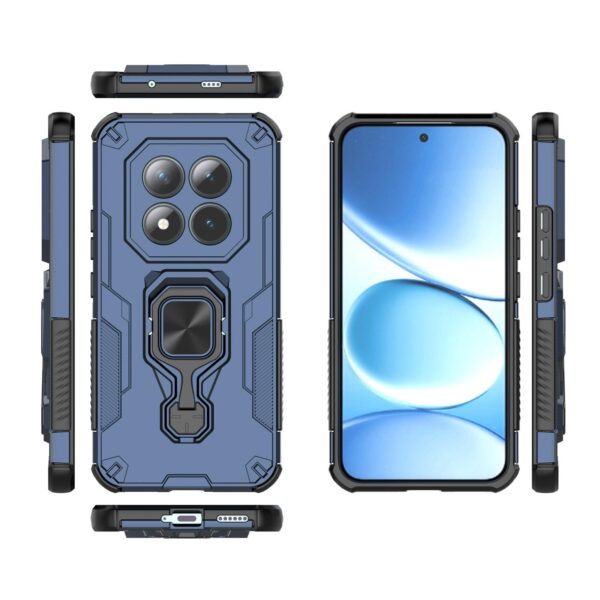 Xiaomi Redmi Note 15 Pro+ 5G Metal Kickstand TPU Hybrid PC Blue-Θήκη Σκληρή