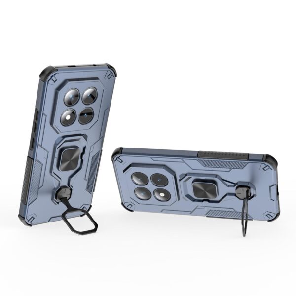 Xiaomi Redmi Note 15 Pro+ 5G Metal Kickstand TPU Hybrid PC Blue-Θήκη Σκληρή