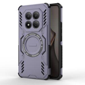 Xiaomi Redmi Note 15 Pro 4G Butterfly Armor MagSafe Magnetic Ring Shockproof Purple-Θήκη Σκληρή