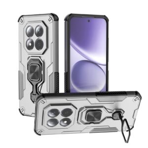 Xiaomi Redmi Note 15 Pro 5G Metal Kickstand TPU Hybrid PC Grey-Θήκη Σκληρή