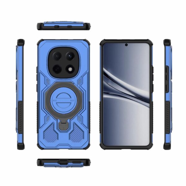 Xiaomi Redmi Note 15 5G Solid Color MagSafe Magnetic TPU+PC Blue-Θήκη Σκληρή