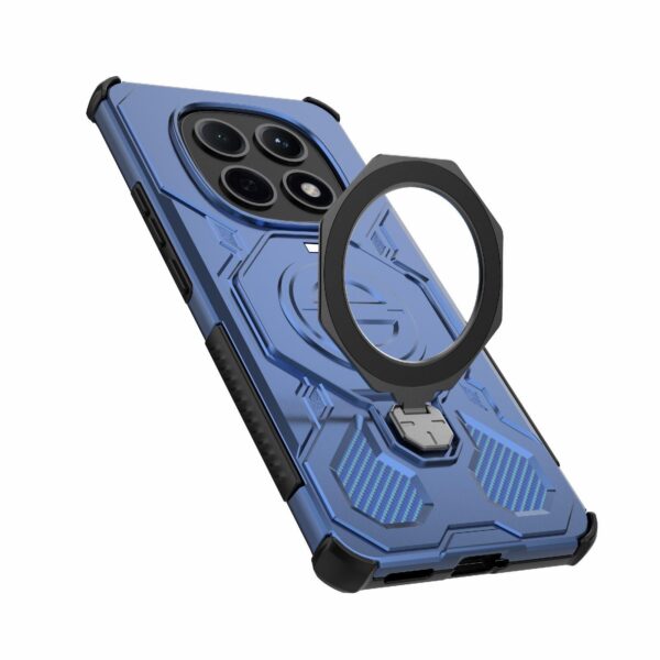 Xiaomi Redmi Note 15 5G Solid Color MagSafe Magnetic TPU+PC Blue-Θήκη Σκληρή