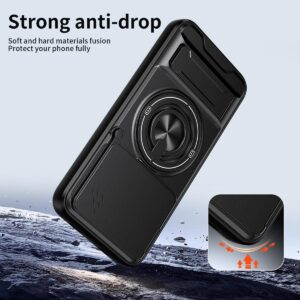 Xiaomi Redmi Note 15 Pro 4G Lens Sliding Window Multifunctional Magnetic Shockproof Titanium Gray-Θήκη Σκληρή