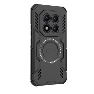 Xiaomi Redmi Note 15 5G Butterfly Armor MagSafe Magnetic Ring Shockproof Black-Θήκη Σκληρή