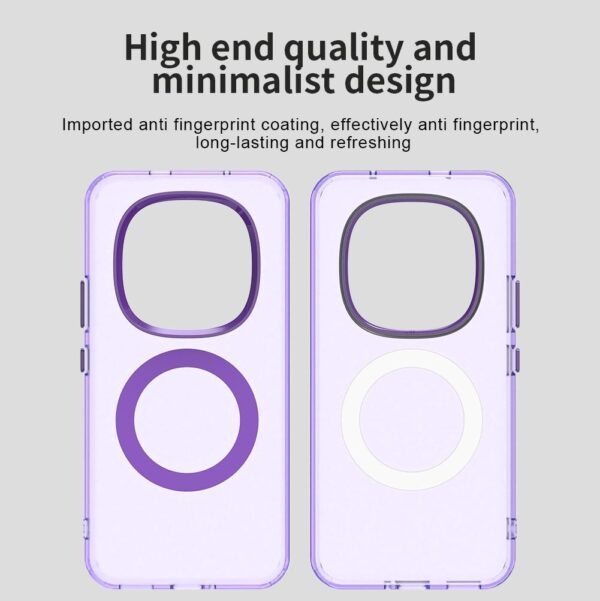 Xiaomi Redmi Note 15 Pro+ 5G Candy Magsafe PC Hybrid TPU Purple-Θήκη Σιλικόνης