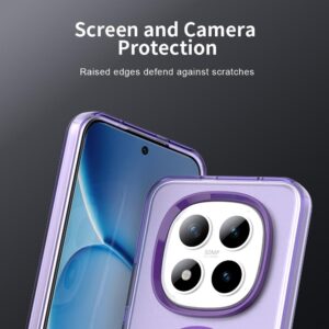 Xiaomi Redmi Note 15 Pro+ 5G Candy Magsafe PC Hybrid TPU Purple-Θήκη Σιλικόνης