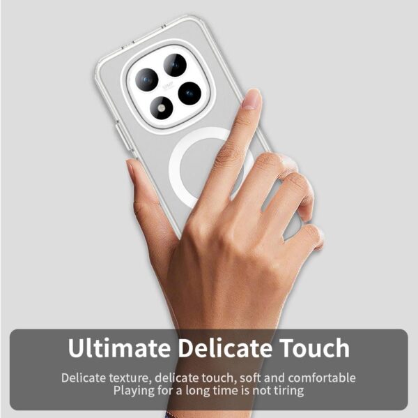 Xiaomi Redmi Note 15 Pro+ 5G Candy Magsafe PC Hybrid TPU White-Θήκη Σιλικόνης