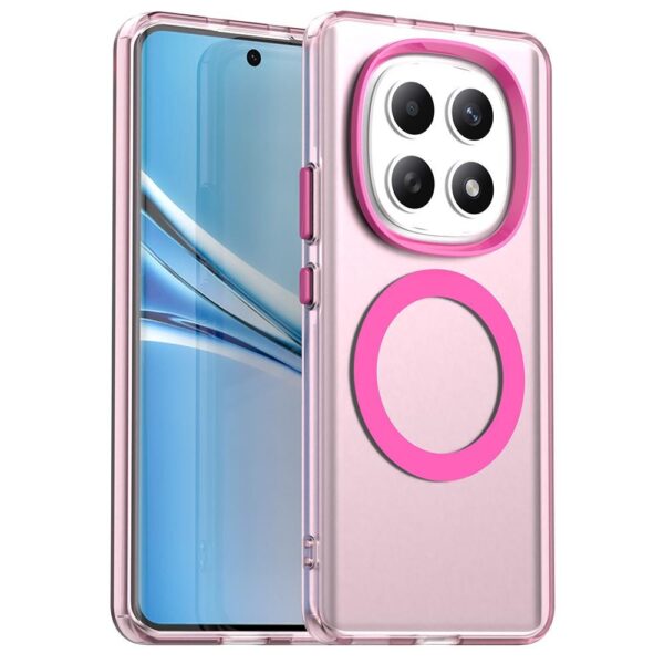 Xiaomi Redmi Note 15 5G / 4G Candy Magsafe PC Hybrid TPU Pink-Θήκη Σιλικόνης