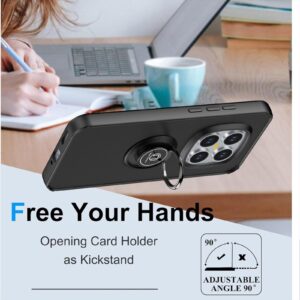 Xiaomi Redmi Note 15 Pro 4G Q Shadow 1 Series TPU + PC with Ring Black-Θήκη Σιλικόνης