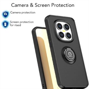 Xiaomi Redmi Note 15 Pro 4G Q Shadow 1 Series TPU + PC with Ring Black-Θήκη Σιλικόνης