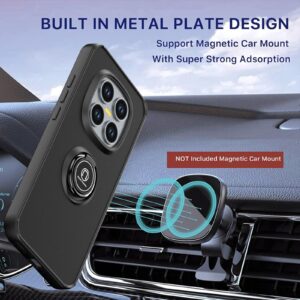 Xiaomi Redmi Note 15 Pro 4G Q Shadow 1 Series TPU + PC with Ring Black-Θήκη Σιλικόνης