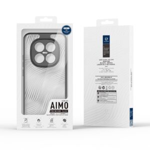 Dux Ducis Xiaomi Redmi Note 15 Pro+ 5G Aimo Series TPU + PC Frosted Feel Black-Θήκη Σιλικόνης