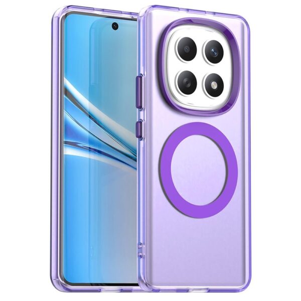 Xiaomi Redmi Note 15 5G / 4G Candy Magsafe PC Hybrid TPU Purple-Θήκη Σιλκόνης