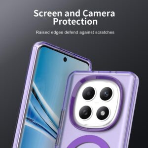 Xiaomi Redmi Note 15 5G / 4G Candy Magsafe PC Hybrid TPU Purple-Θήκη Σιλκόνης