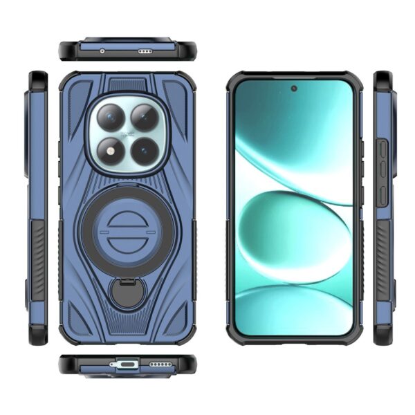 Xiaomi Redmi Note 15 Pro+ 5G Star Ring Metallic Pivot Bracket Magnetic Blue-Θήκη Σκληρή