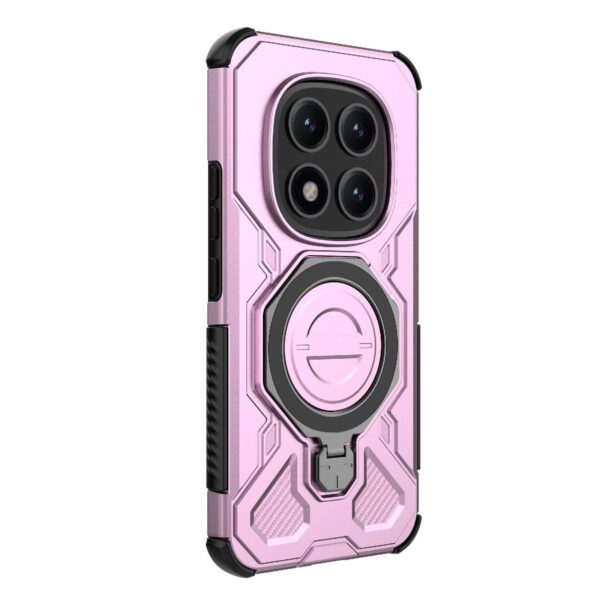 Xiaomi Redmi Note 15 Pro+ 5G Solid Color MagSafe Magnetic TPU+PC Pink-Θήκη Σκληρή