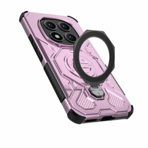 Xiaomi Redmi Note 15 Pro+ 5G Solid Color MagSafe Magnetic TPU+PC Pink-Θήκη Σκληρή