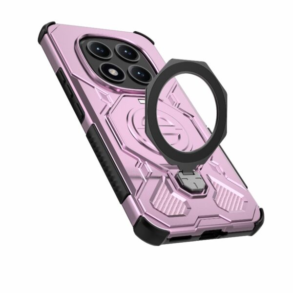 Xiaomi Redmi Note 15 Pro+ 5G Solid Color MagSafe Magnetic TPU+PC Pink-Θήκη Σκληρή