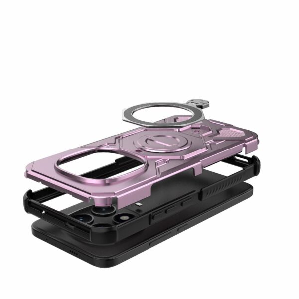 Xiaomi Redmi Note 15 Pro+ 5G Solid Color MagSafe Magnetic TPU+PC Pink-Θήκη Σκληρή