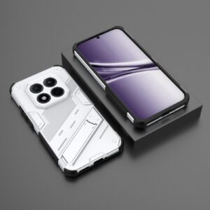 Xiaomi Redmi Note 15 Pro 5G Punk Armor 2 in 1 PC + TPU with Holder White-Θήκη Σκληρή