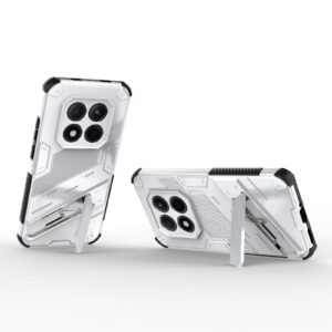Xiaomi Redmi Note 15 Pro 5G Punk Armor 2 in 1 PC + TPU with Holder White-Θήκη Σκληρή