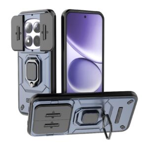 Xiaomi Redmi Note 15 Pro 5G Sliding Camshield TPU + PC Shockproof with Holder Blue-Θήκη Σκληρή