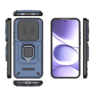 Xiaomi Redmi Note 15 Pro 5G Sliding Camshield TPU + PC Shockproof with Holder Blue-Θήκη Σκληρή
