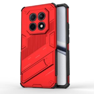 Xiaomi Redmi Note 15 5G Punk Armor 2 in 1 PC + TPU with Holder Red-Θήκη Σκληρή