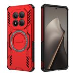 Xiaomi Redmi Note 15 Pro 4G Butterfly Armor MagSafe Magnetic Ring Shockproof Red-Θήκη Σκληρή