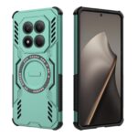 Xiaomi Redmi Note 15 Pro 4G Butterfly Armor MagSafe Magnetic Ring Shockproof Light Green-Θήκη Σκληρή