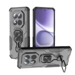 Xiaomi Redmi Note 15 Pro 5G Metal Kickstand TPU Hybrid PC Black-Θήκη Σκληρή