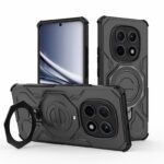 Xiaomi Redmi Note 15 5G Solid Color MagSafe Magnetic TPU+PC Black-Θήκη Σκληρή