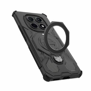 Xiaomi Redmi Note 15 5G Solid Color MagSafe Magnetic TPU+PC Black-Θήκη Σκληρή