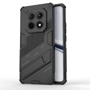 Xiaomi Redmi Note 15 5G Punk Armor 2 in 1 PC + TPU with Holder Black-Θήκη Σκληρή