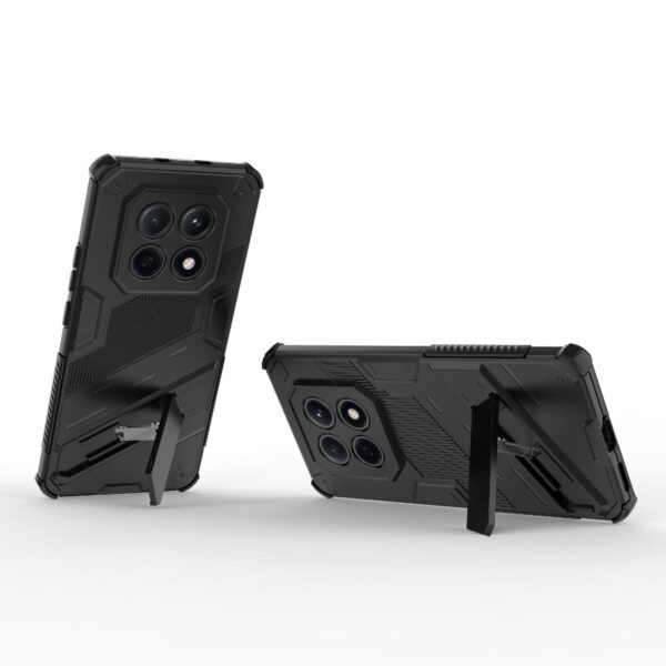 Xiaomi Redmi Note 15 5G Punk Armor 2 in 1 PC + TPU with Holder Black-Θήκη Σκληρή
