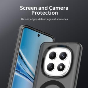 Xiaomi Redmi Note 15 5G / 4G Candy Magsafe PC Hybrid TPU Black-Θήκη Σιλικόνης