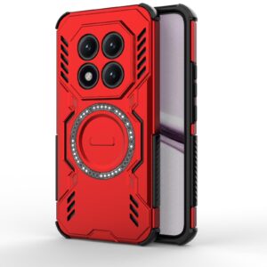 Xiaomi Redmi Note 15 Pro+ 5G Butterfly Armor MagSafe Magnetic Ring Shockproof Red-Θήκη Σκληρή