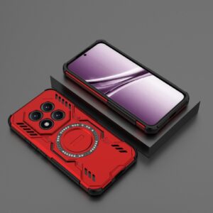 Xiaomi Redmi Note 15 Pro+ 5G Butterfly Armor MagSafe Magnetic Ring Shockproof Red-Θήκη Σκληρή