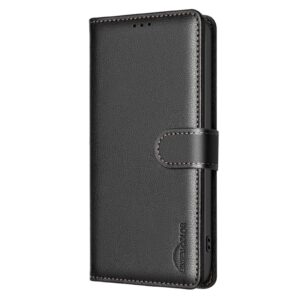 Binfen Xiaomi Redmi Note 15 5G Litchi Texture RFID Anti-theft Leather Black-Θήκη Βιβλίο