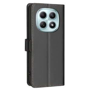 Binfen Xiaomi Redmi Note 15 5G Litchi Texture RFID Anti-theft Leather Black-Θήκη Βιβλίο