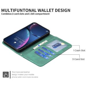 Binfen Xiaomi Redmi Note 15 Pro 4G Magnetic Buckle Rhombus Texture Leather Green-Θήκη Βιβλίο