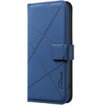 Binfen Xiaomi Redmi Note 15 5G Geometric Pattern RFID Leather Blue-Θήκη Σκληρή