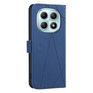 Binfen Xiaomi Redmi Note 15 5G Geometric Pattern RFID Leather Blue-Θήκη Σκληρή